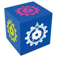 Cubo antistress 48 mm blu